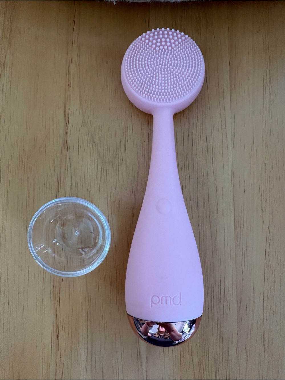 PMD Beauty Facial Cleansing Device Rose Quartz Pink